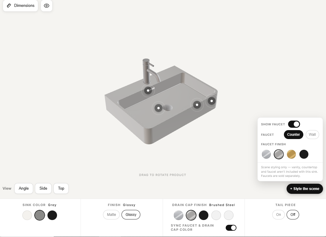 Badeloft Configurator view 2