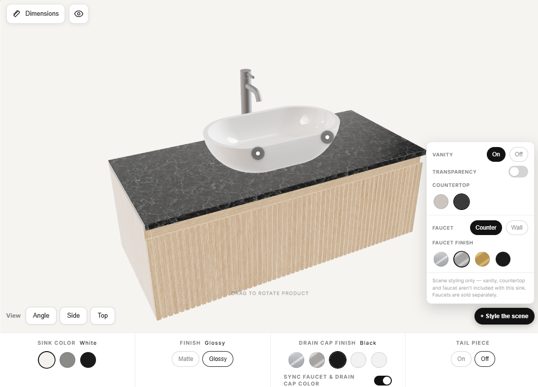 Badeloft Configurator view 3